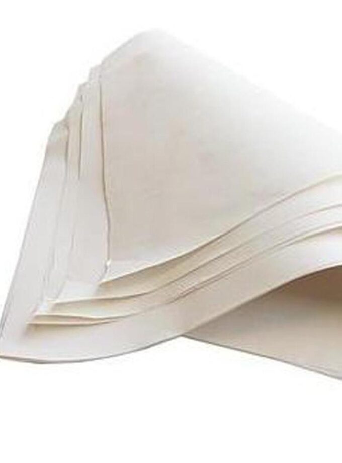 C.N. Carta Paglia Alimentare 33x40 Cm – 400 Fogli, Grammatura 10.5, Certificata Per Alimenti, Ideale Per Fritti, In Box