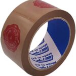 Nastro adesivo PPL acrilico marrone personalizzato