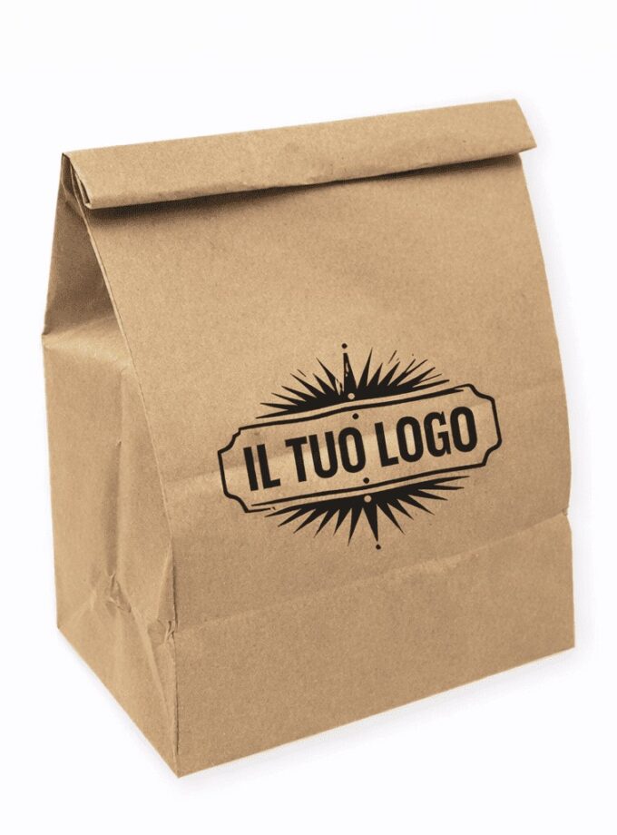 Sacchetti in carta Take Away senza manici
