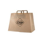 Shoppers avana per Take Away maniglia piattina personalizzate