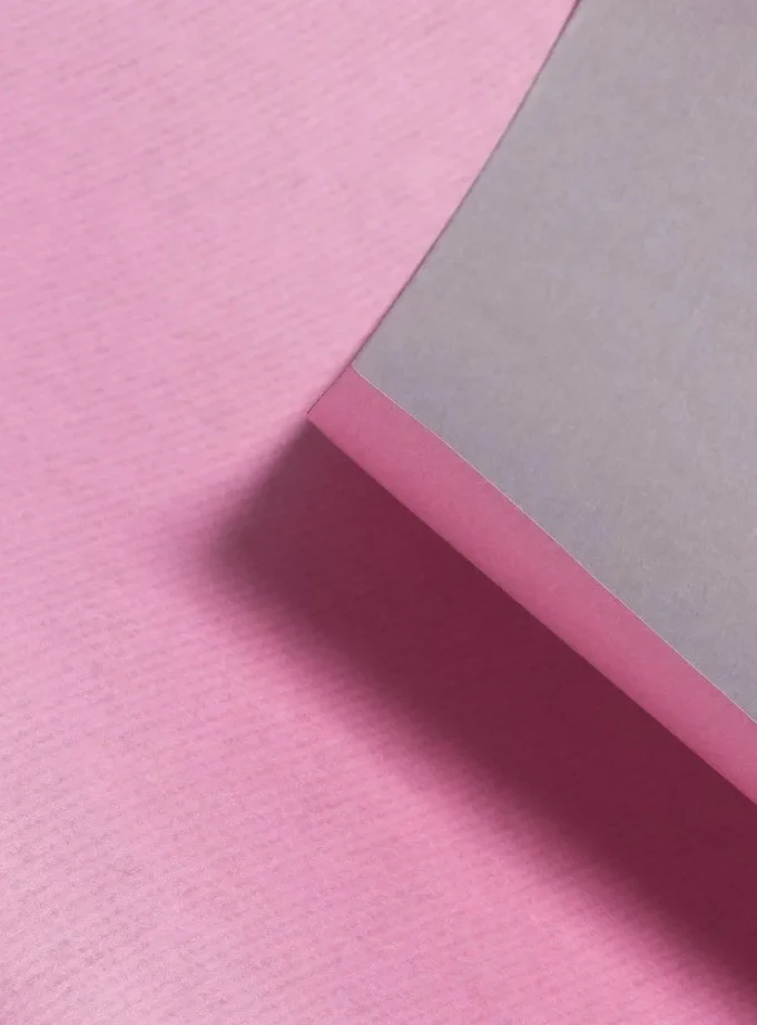 Carta regalo in rotolo Bicolore rosa e grigia