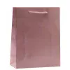 Shopper rosa antico opache plastificate personalizzate