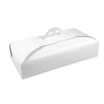 Scatola porta paste bianca rifinitura Elegance
