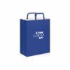 Shopper carta Kraft COLORATE piattina PERSONALIZZATE