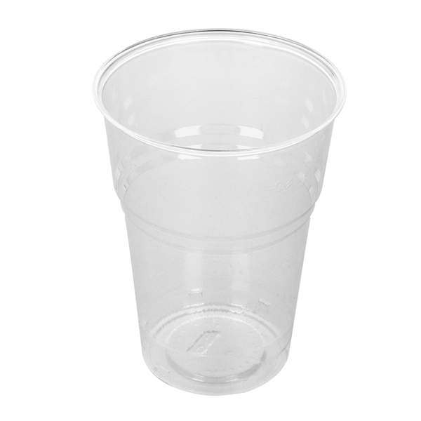 Bicchieri compostabili trasparenti in PLA