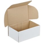 Scatole fustellate in cartone bianche per E-Commerce