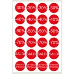 Etichetta Adesiva Sconto