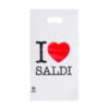 Shopper in Plastica I Love Saldi