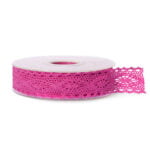 Nastro merletto colorato effetto uncinetto