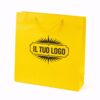 Shopper Gialla Lusso PERSONALIZZATA con stampa Logo a 1 colore