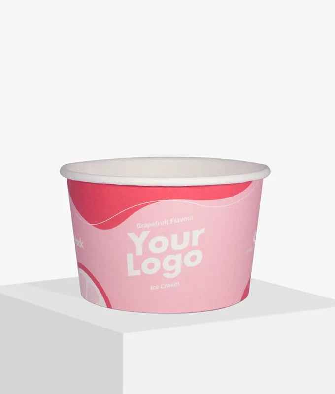 Coppette gelato personalizzate con stampa Logo in Digitale