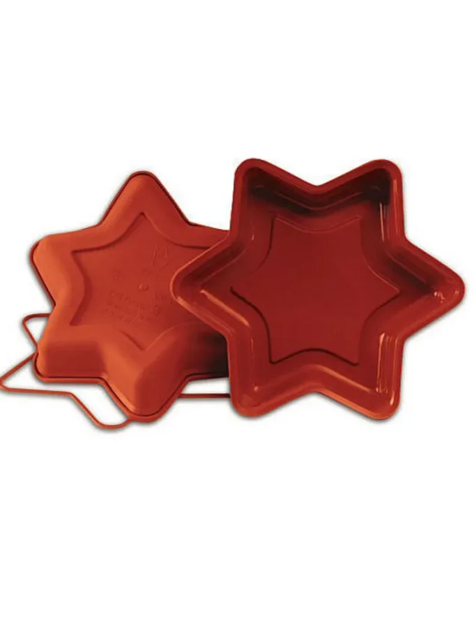 Stampo In Silicone Stella Di Natale