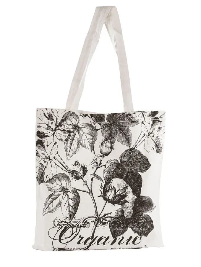 Shopping bag in cotone naturale Organic