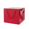 Scatole Bag Box in carta rossa lucida