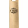 Shopper porta bottiglie in TNT naturale personalizzate