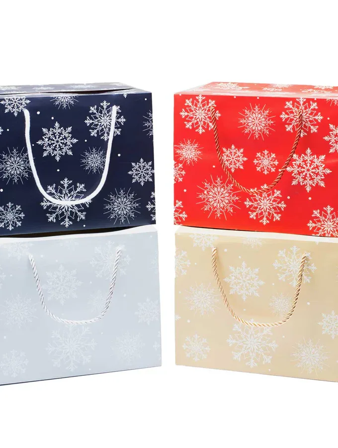 Scatole Bag Box collezione Cristalli di Neve