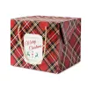 Scatole Bag Box natalizie fantasia Tartan