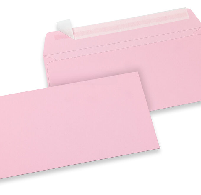 Buste da lettera in carta colorata Rosa