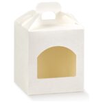 Scatola Portavasetto in Cartoncino Bianco