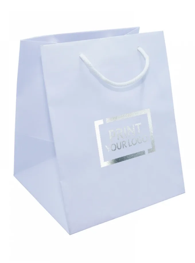 Shopper gourmet in carta lusso PERSONALIZZATE con stampa Logo 1 colore