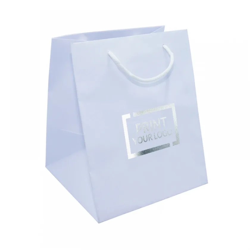 Shopper gourmet in carta lusso PERSONALIZZATE con stampa Logo 1 colore