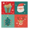 Tovaglioli Carta Funny Christmas 33x33