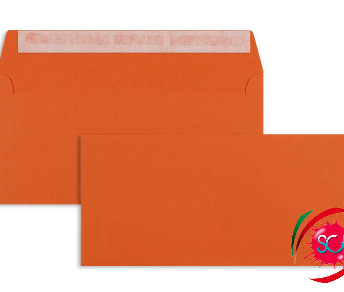 Buste da lettera in carta colorata Arancione