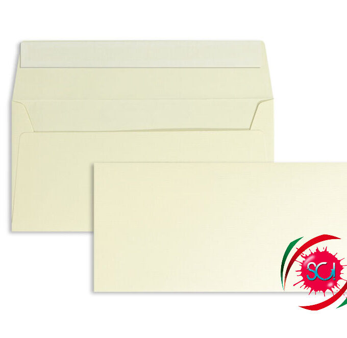 Buste da lettera in carta perlata champagne