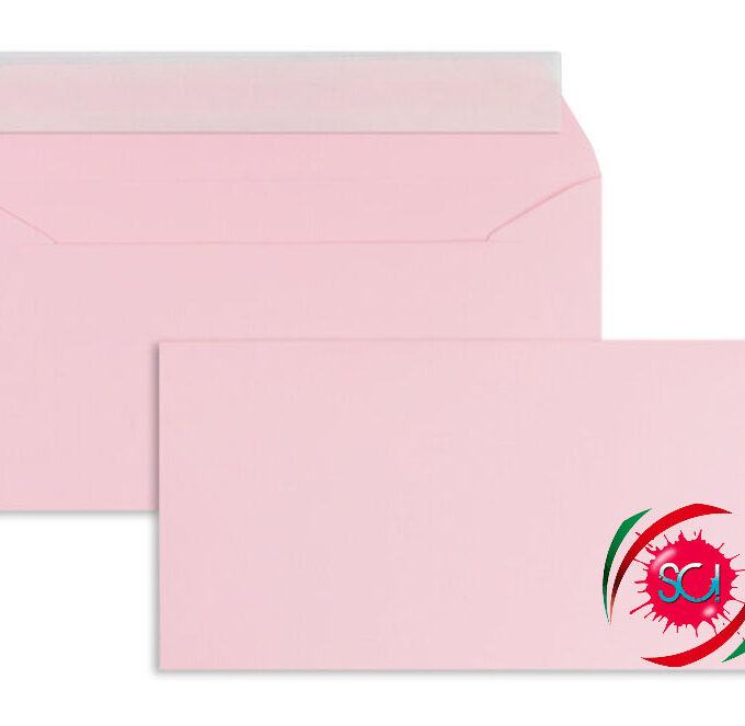 Buste da lettera in carta colorata Rosa