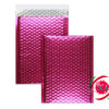 Buste in pluriball metallizzate ecologiche fucsia
