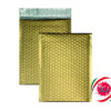 Buste in pluriball metallizzate ecologiche oro