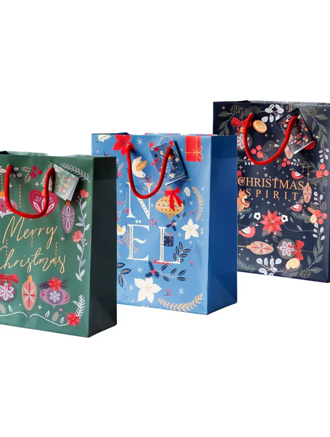 Shopper carta Vintage Christmas