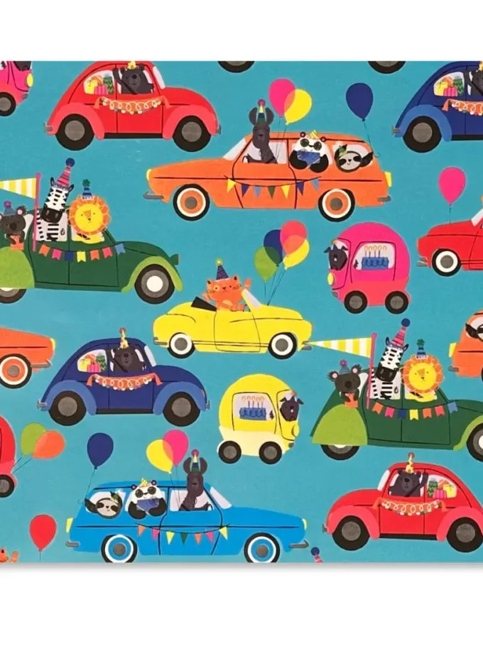 Carta regalo in fogli fantasia Cars