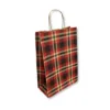 Shopper eco in carta fantasia Tartan