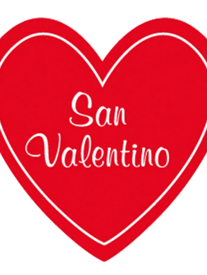 Etichette adesive San Valentino