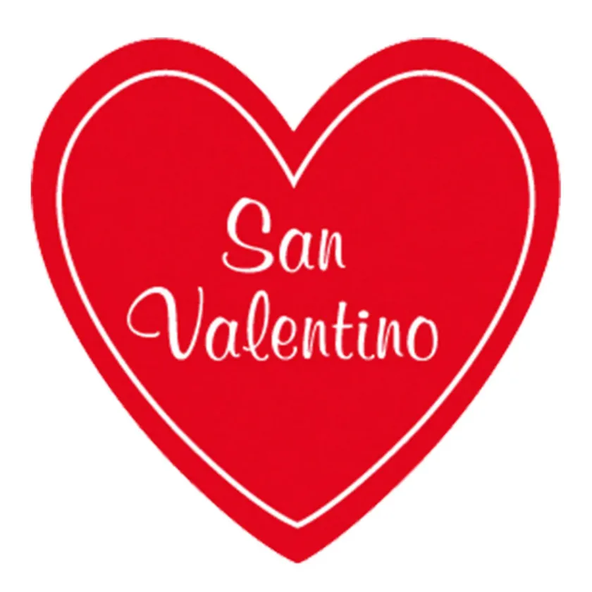 Etichette adesive San Valentino