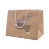 Shopper avana con finestra Colomba