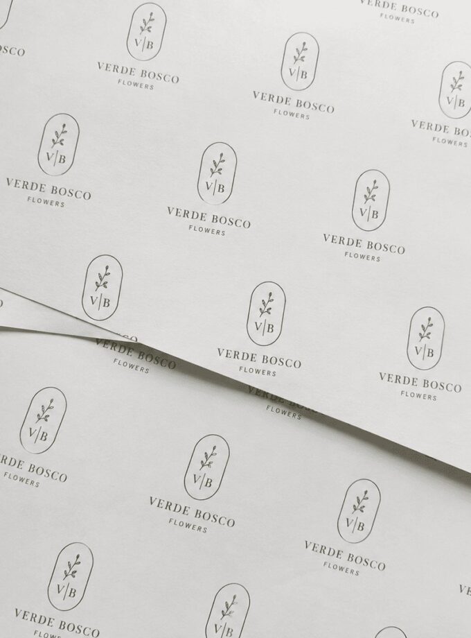 Carta impermeabile per fiori PERSONALIZZATA