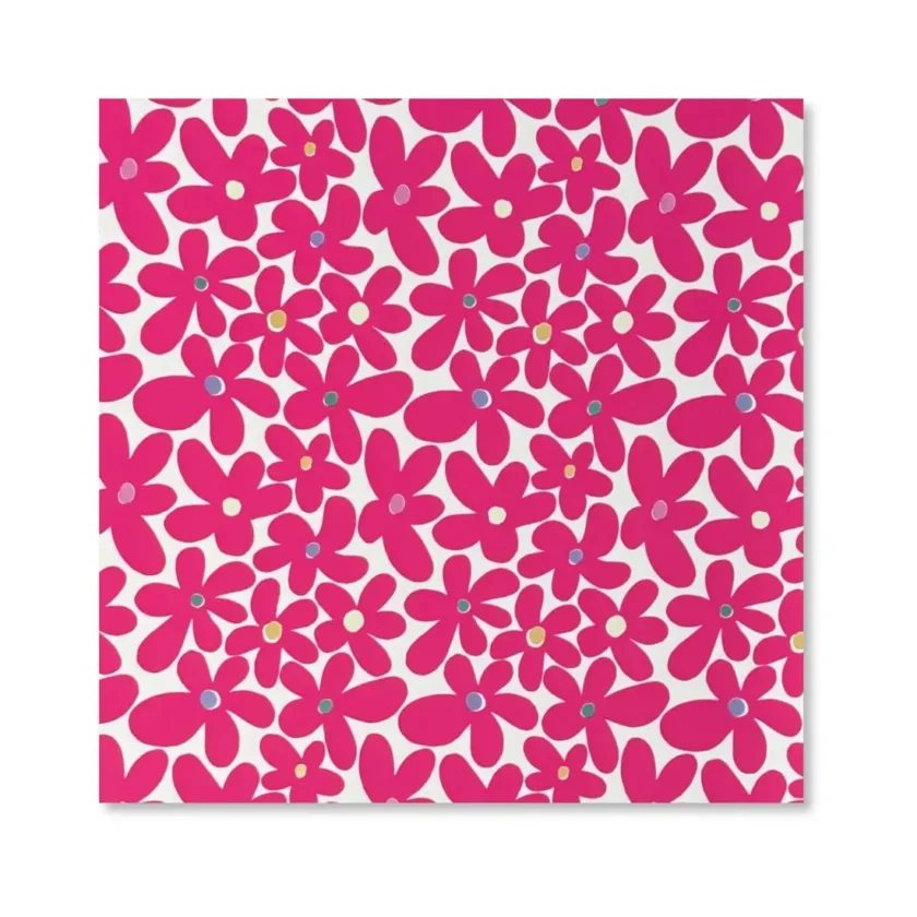 Carta regalo in fogli Margheritone Fucsia