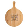 Tagliere per pizza in bambu personalizzato