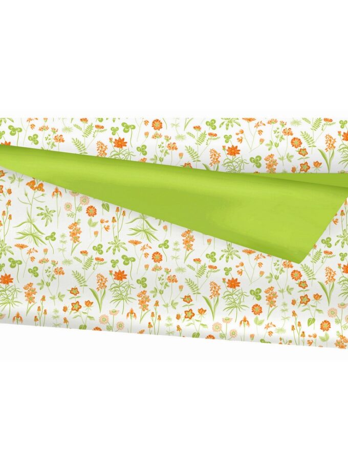 Bobina PPL fantasia Fiori Verde
