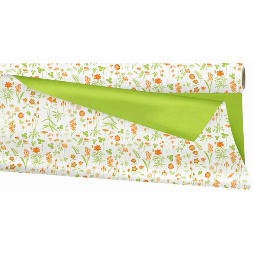 Bobina PPL fantasia Fiori Verde