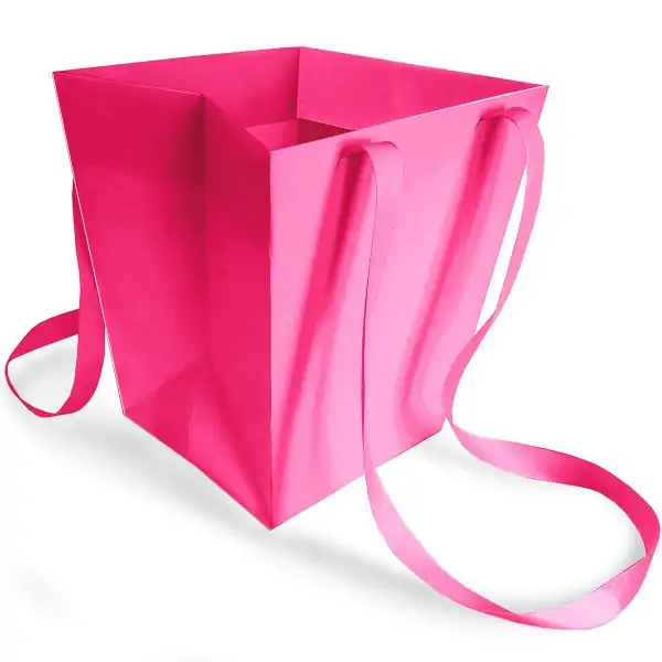 Shopper porta piante Elegant Colorate fucsia