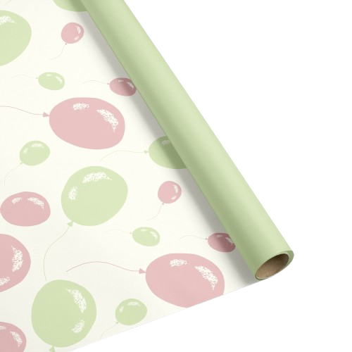 Bobina PPL fantasia Ballons verde pastello