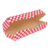 Contenitore per Sandwich e Hot Dog Scacchiera