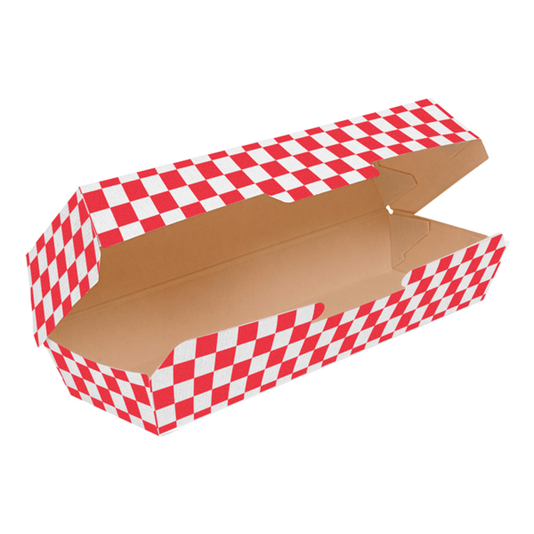 Contenitore per Sandwich e Hot Dog Scacchiera