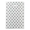 Shopper in Plastica bianche fantasia Pois