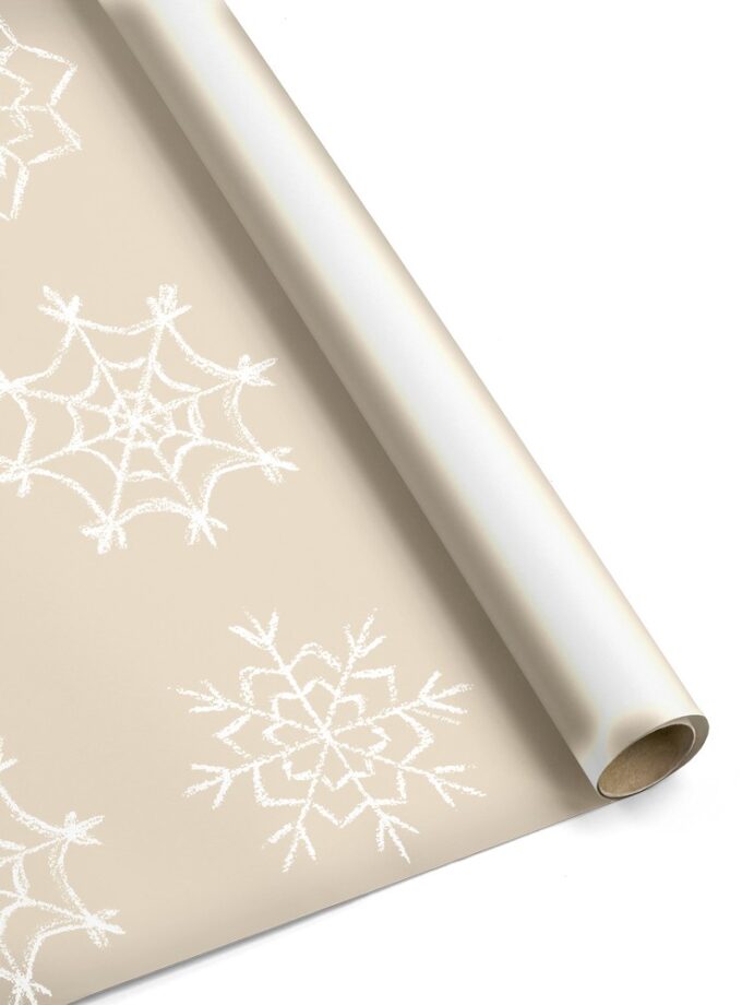 Bobina PPL decoro natalizio Fiocchi di Neve