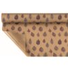 Bobina carta avana con stampa Foglie