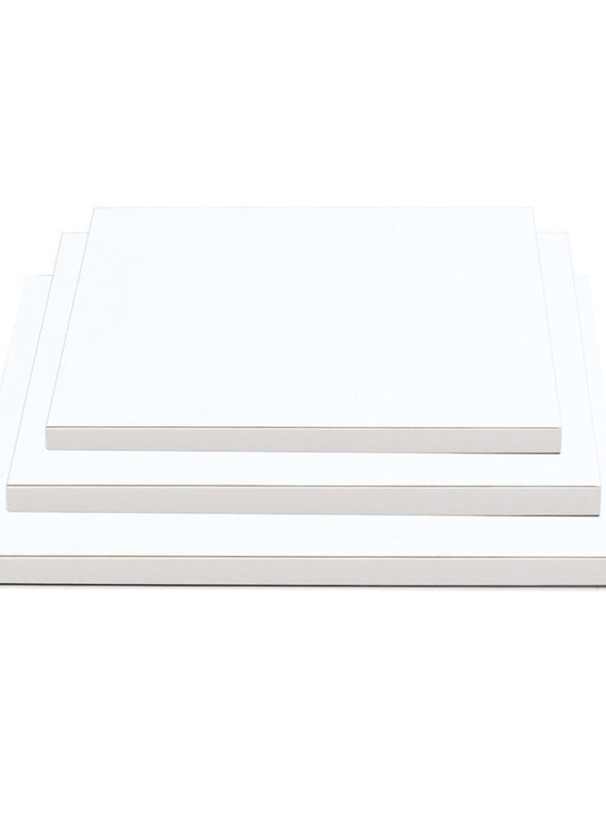 Cake board bianco quadrato